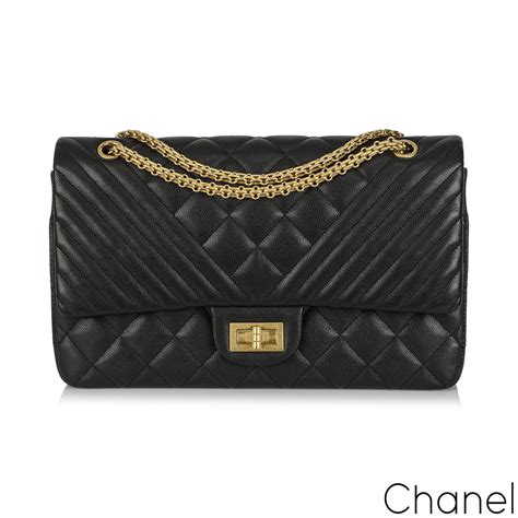 2.55 chevron chanel|chanel 2.55 chain strap.